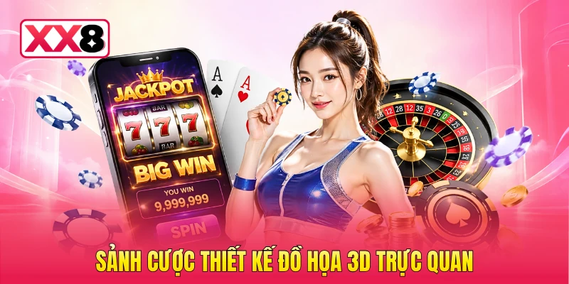 Sảnh cược thiết kế đồ họa 3D trực quan